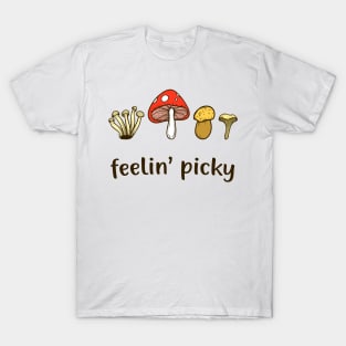 Mushrooms Collecting Forest Mushroom Picker Funny T-Shirt